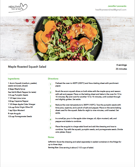 25 Page Plant Based Gluten Free Holiday Appetizer e-Book