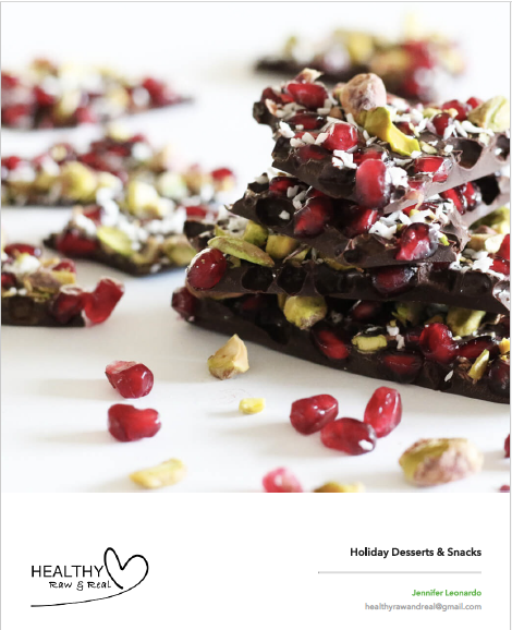 25 Page Plant Based Gluten Free Holiday Desserts & Snacks e-Book