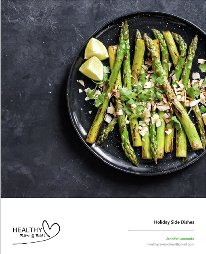 25 Page Plant Based Gluten Free Holiday Side Dishes e-Book